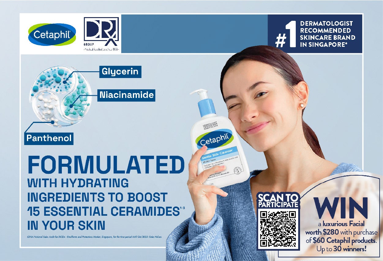 Cetaphil x DrX Clinic Giveaway 27 June to 1 August 2024